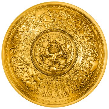2026 121.97g Cameroon Silver Shield of Achilles PP