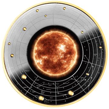2026 17.48g Cameroon Silver Sun-Like Star BP