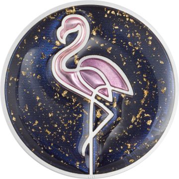 2026 1 oz Cook Islands Silver Flamingo PP