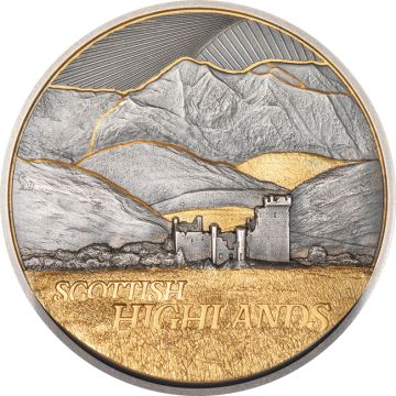 2026 2 oz Cook Islands Silver Scottish Highlands TO