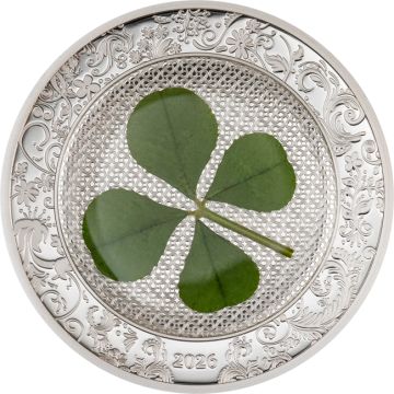 2026 1 oz Cook Islands Silver Ounce of luck PP