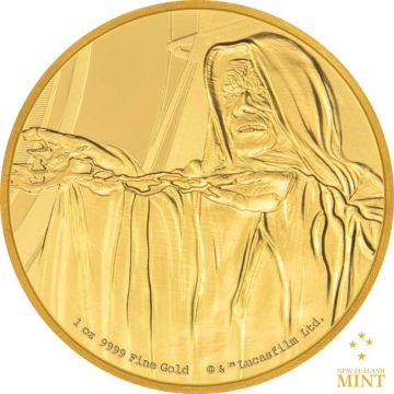 2018 1 oz Niue Gold Emperor Palpatine PP