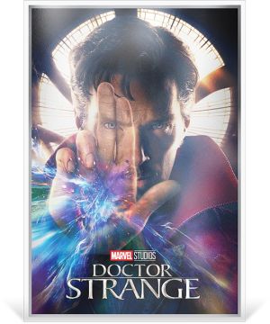 2025 46.61g Niue Silver Marvel Infinity Saga Doctor Strange Colorized Foil PP