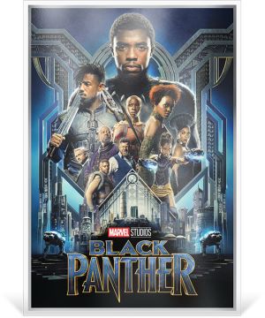 2025 46.61g Niue Silver The Infinity Saga Phase Three  Black Panther PP