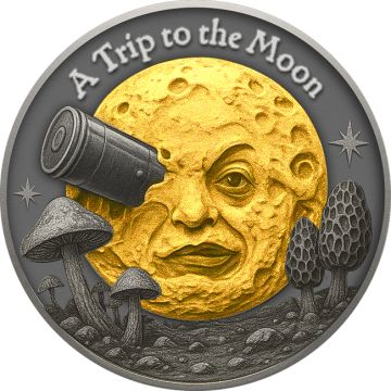 2025 1 oz Niue Silver A Trip to the Moon TO
