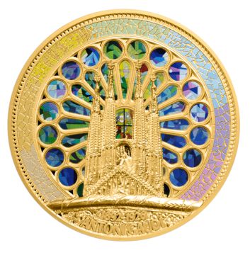 2026 2 oz Samoa Silver Antoni Gaudi PL