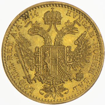 1914 Austria Gold Dukat 1914