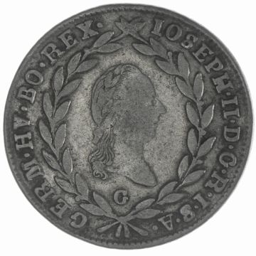 1783 Silver 20 Kreuzer SS+, small category.