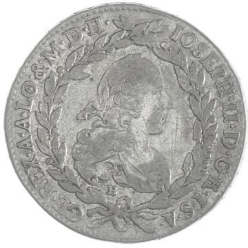 1775 Silver 20 Kreuzer // SK - PD SS, Kr.