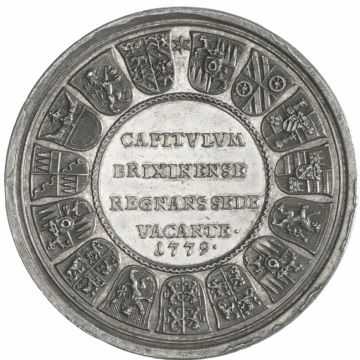 1779 Silver Medal for 1 Convention Taler VF, remnants of mint luster