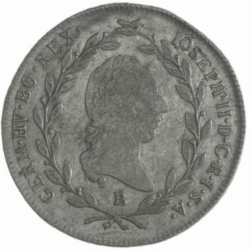 1788 Silver 10 Kreuzer B SS/VZ, Kr.