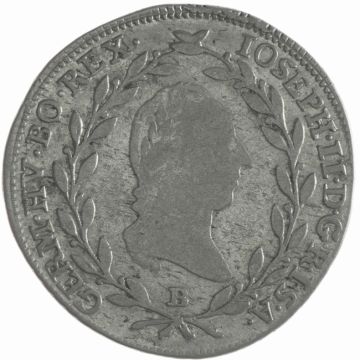 1788 Silver 10 Kreuzer B S+, Kr.