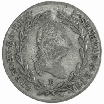1789 Silver 10 Kreuzer B SS, Kr.