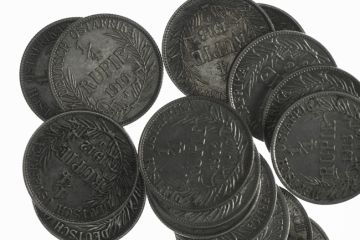 Germany Silver Lot (16) 1/4 Rupie