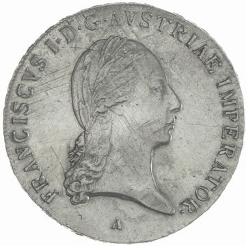 1821 Austria Silver Taler 1821 A