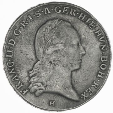 1797 Silver Kronentaler 1797 H SS-, stronger circulation marks