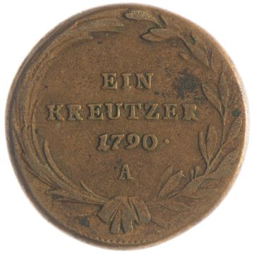 1790 Copper Kreutzer SS