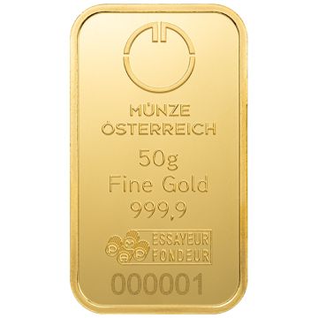 50g Austria Gold Münze Österreich Minted customary in banking