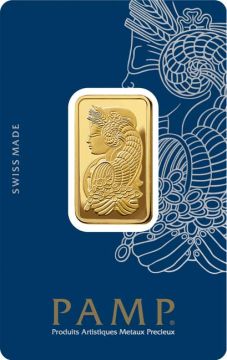 20g Switzerland Gold PAMP  99.99% (Fortuna) customary in banking