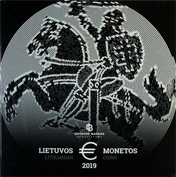 2019 Lithuania Copper-Nickel 2019 Lithuania Copper-Nickel Exchange Rate UNC UNC